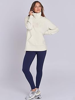 アズイリス Amazon.com: ANRABESS Womens Quarter Zip Oversized Long